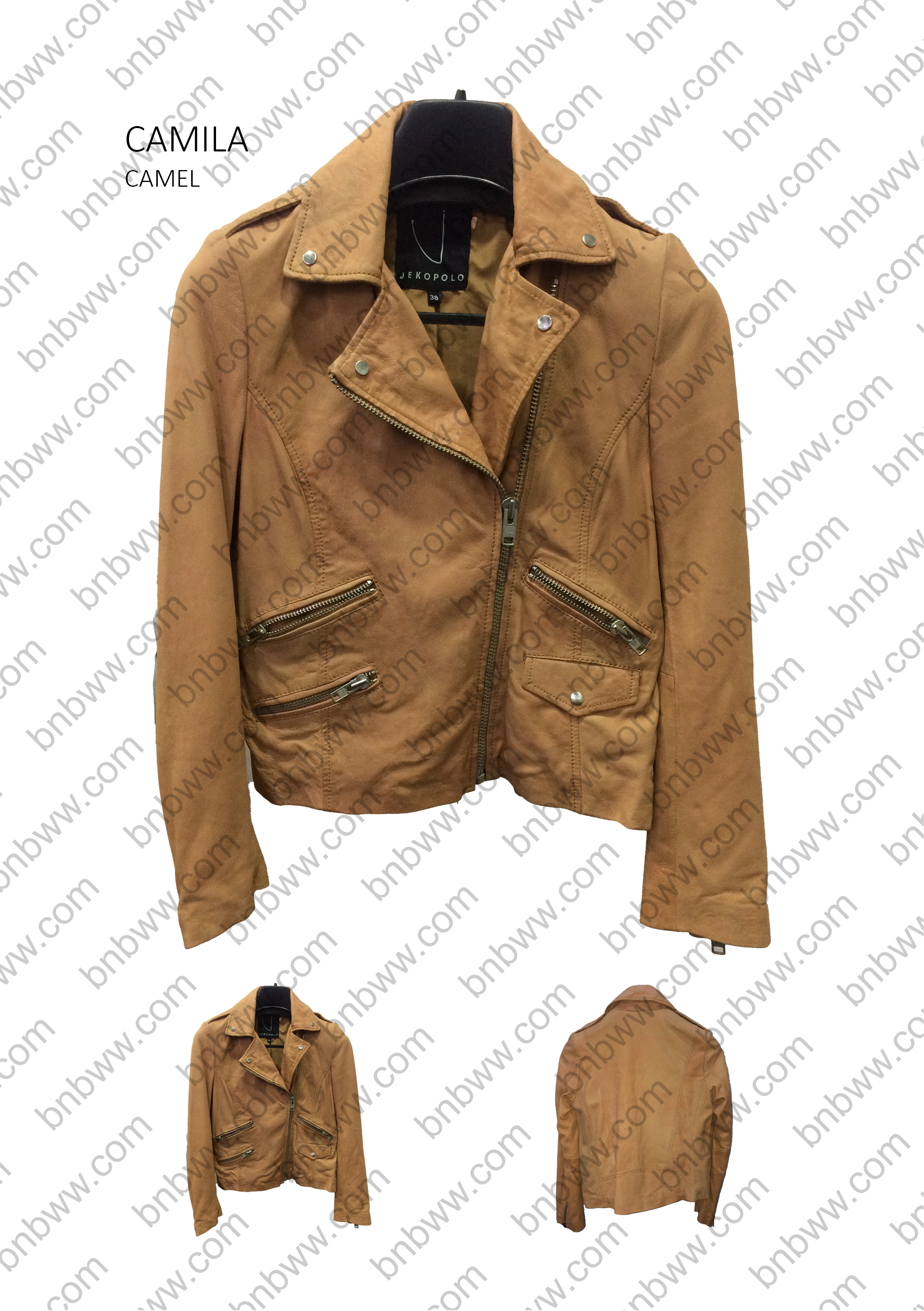 Women Leather Fashion Jacket}Bnbworldwide