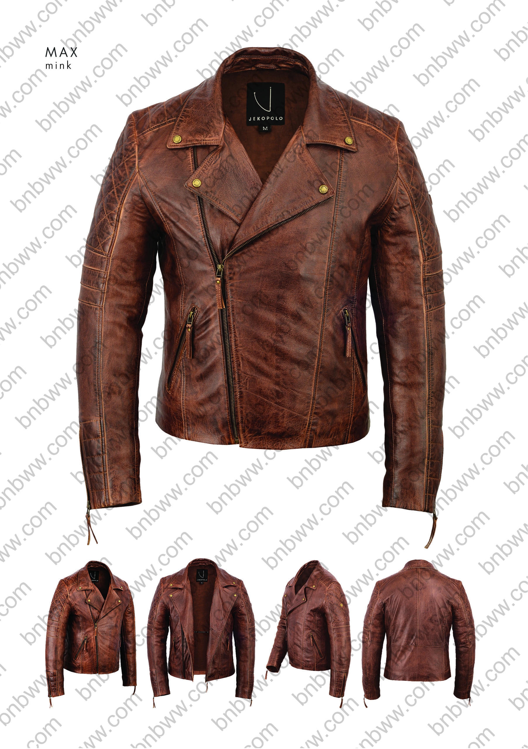 MAX-Leather jacket for Men