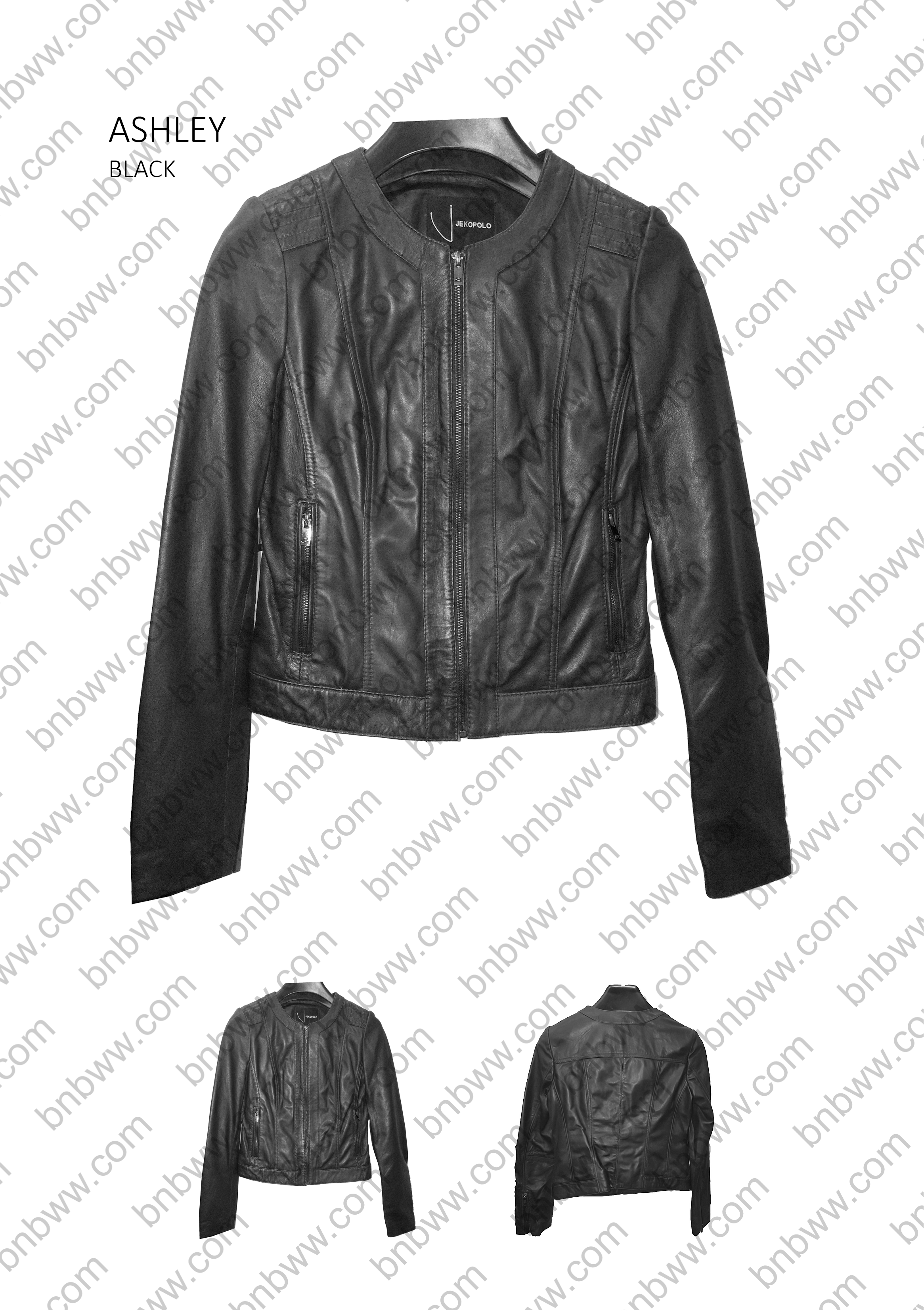 LADIES SHEEP LEATHER BLACK JACKET|Bnbworldwide